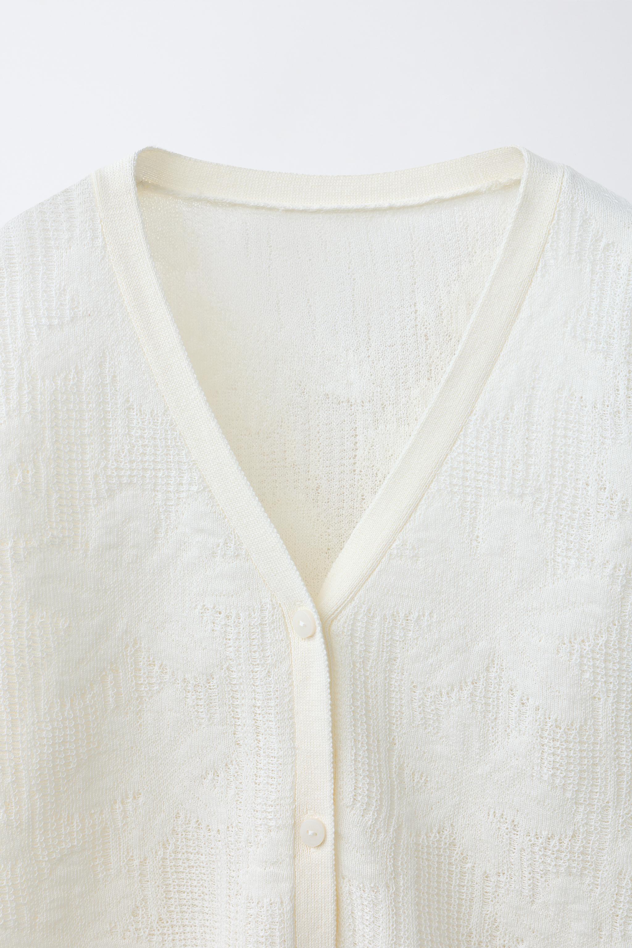GILET EN MAILLE JACQUARD